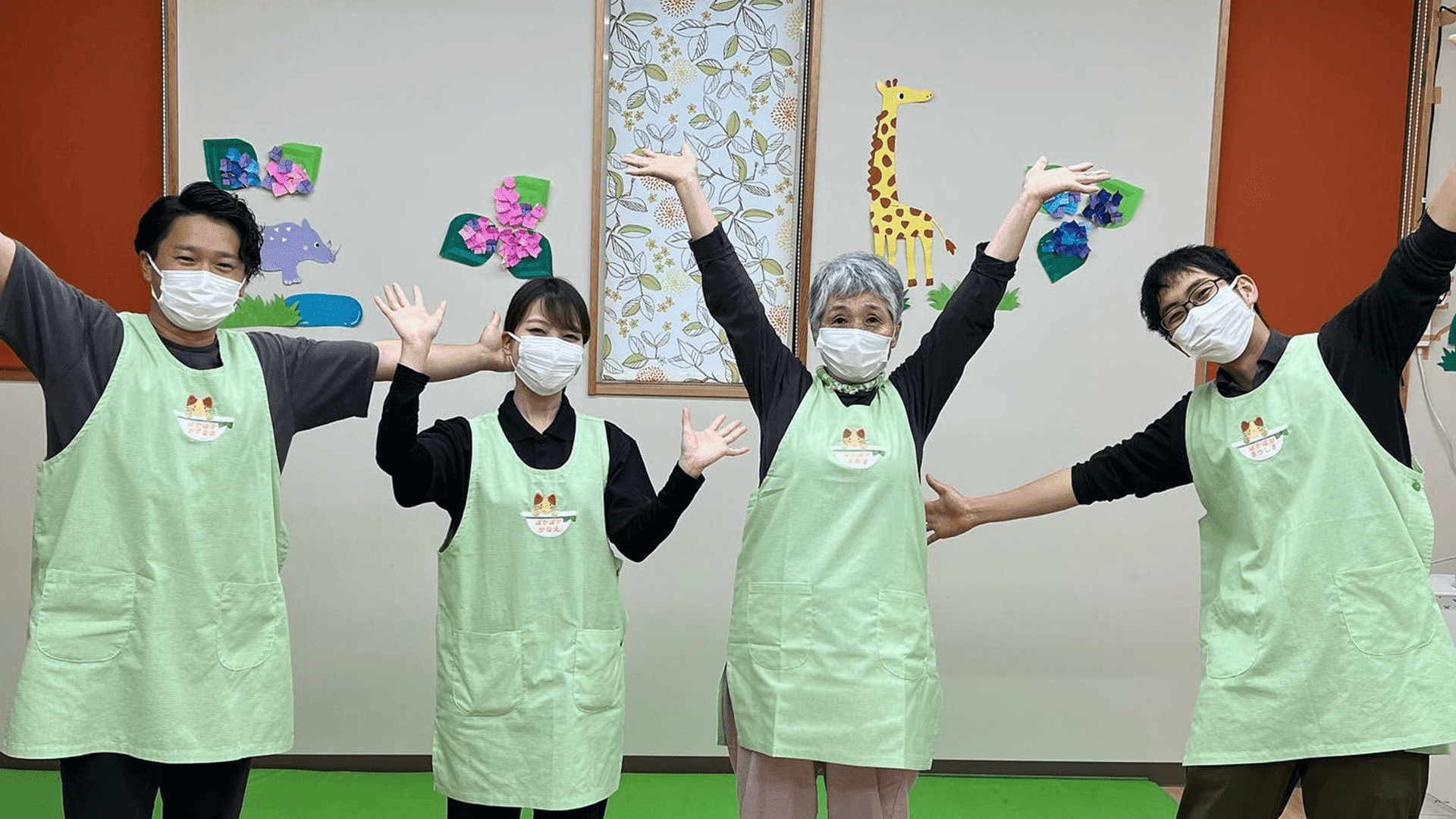 訪問支援の様子